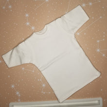 Load image into Gallery viewer, BJD Basic White Fitted T-Shirt 1/3+ Large SD - Blue Bird Doll Shop