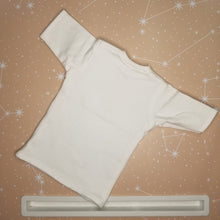Load image into Gallery viewer, BJD Basic White Fitted T-Shirt 1/3+ Large SD - Blue Bird Doll Shop
