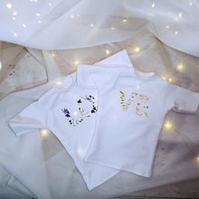 Load image into Gallery viewer, BJD LO VE Matching Pair Couples T-Shirt All Sizes - Blue Bird Doll Shop