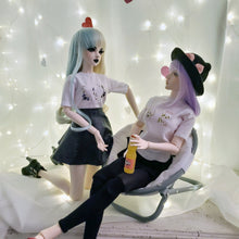 Load image into Gallery viewer, BJD LO VE Matching Pair Couples T-Shirt All Sizes - Blue Bird Doll Shop