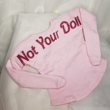 Load image into Gallery viewer, BJD Not Your Doll Hype Jersey ** All Sizes** - Blue Bird Doll Shop