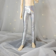 Load image into Gallery viewer, BJD Opal Rainbow Holo Leggings 1/4 MSD - Blue Bird Doll Shop