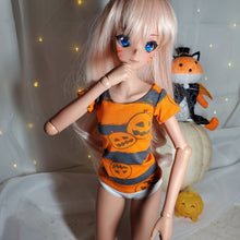 Load image into Gallery viewer, BJD Pumpkin King Fitted TShirt 1/3 SD - Blue Bird Doll Shop