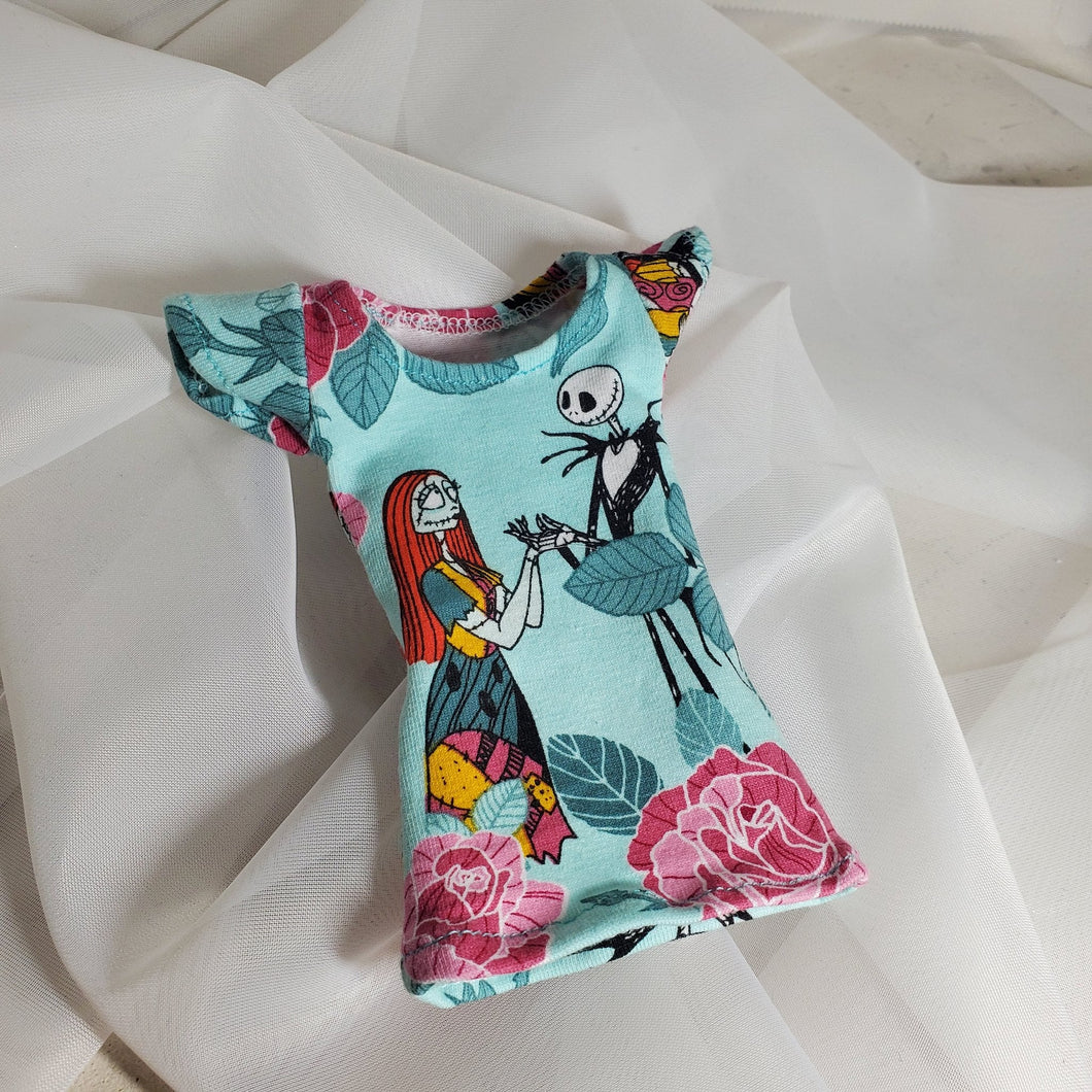 BJD Jack and Sally Simply Meant to Be Fitted T-Shirt 1/4 MSD - Blue Bird Doll Shop