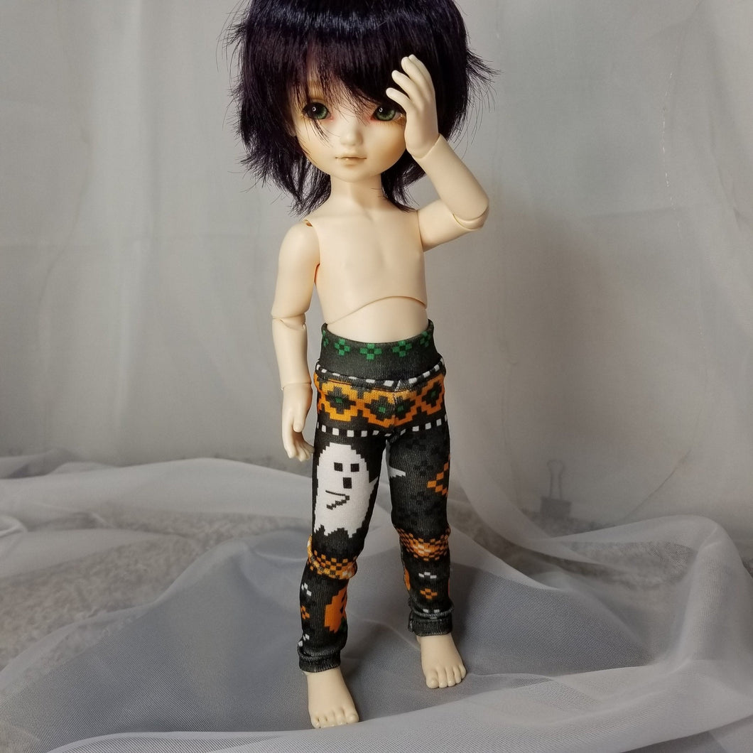 BJD Pixel Ghost Leggings 1/6 YoSd - Blue Bird Doll Shop