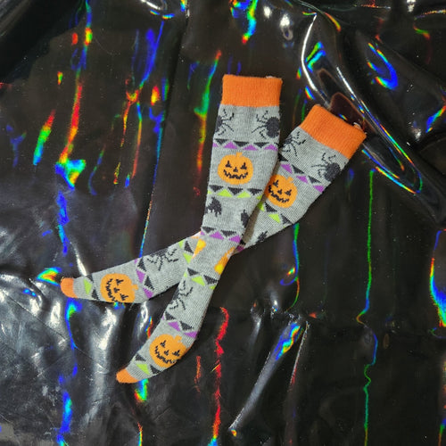 Halloween Stripe Socks for BJD - Blue Bird Doll Shop