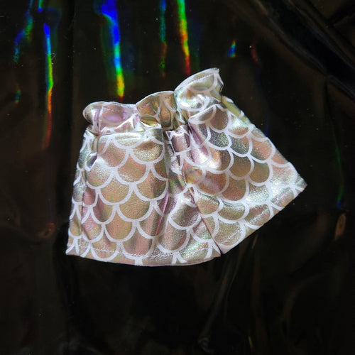 Mermaidcore Paper Bag Shorts for 1/3 SD BJD - Blue Bird Doll Shop