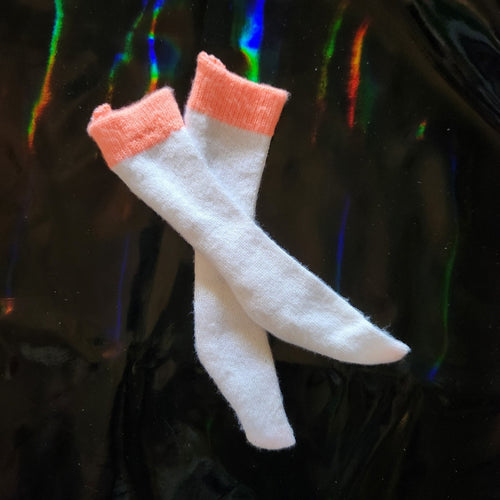 Neon Banded Socks for BJD - Blue Bird Doll Shop